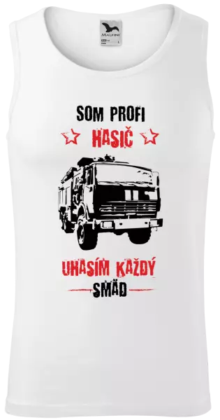 Pánske tielko Som profi hasič, uhasím každý smäd
