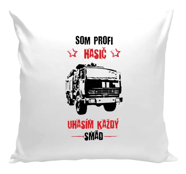Vankúš Som profi hasič, uhasím každý smäd