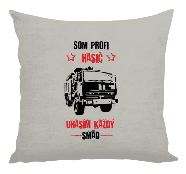 Vankúš Som profi hasič, uhasím každý smäd