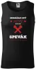 Pánske tielko Neznášam byť sexy, ale som spevák