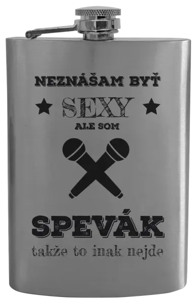Ploskačka Neznášam byť sexy, ale som spevák