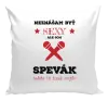 Vankúš Neznášam byť sexy, ale som spevák