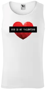 Pánske tielko She is my Valentine