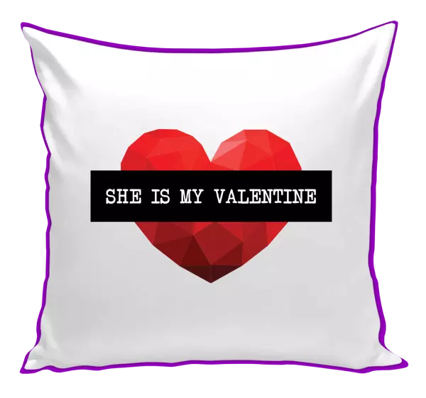 Vankúš She is my Valentine