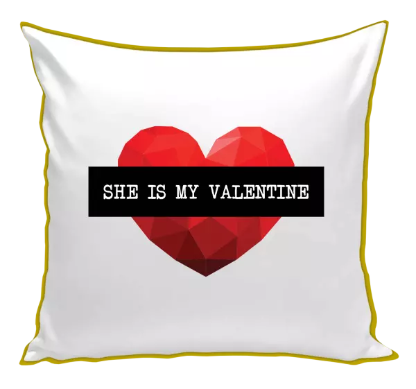 Vankúš She is my Valentine