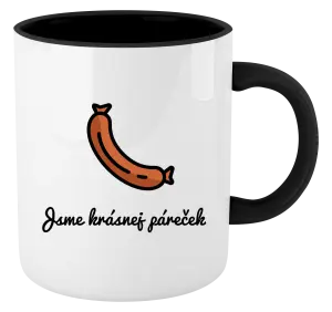 Hrnček  Sme krásny páreček - on