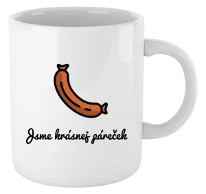 Hrnček Sme krásny páreček - on