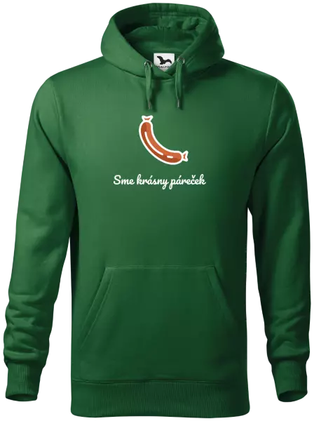 Pánska mikina Sme krásny páreček - on