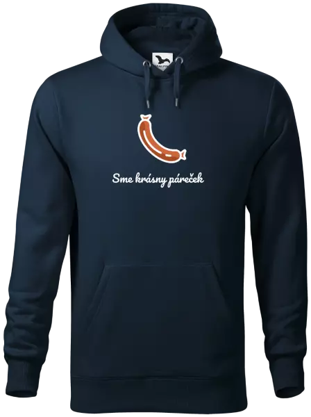 Pánska mikina Sme krásny páreček - on