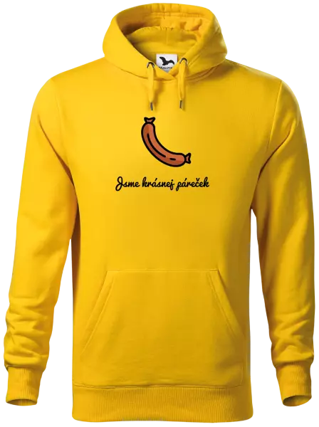 Pánska mikina Sme krásny páreček - on