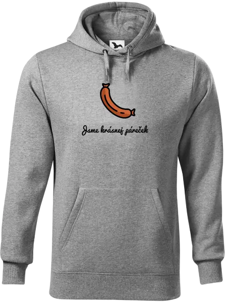 Pánska mikina Sme krásny páreček - on