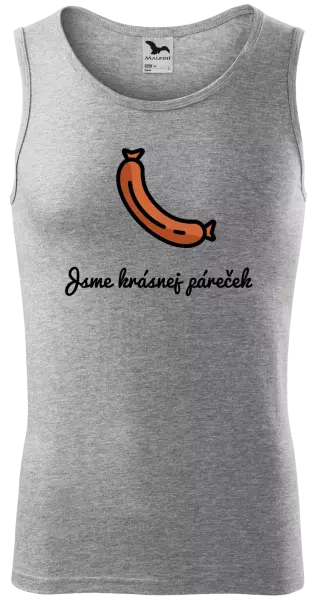 Pánske tielko Sme krásny páreček - on