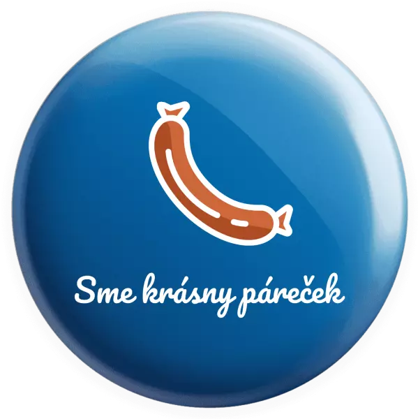 Placka Sme krásny páreček - on