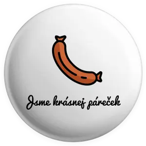 Placka Sme krásny páreček - on