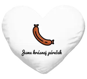 Vankúš Sme krásny páreček - on