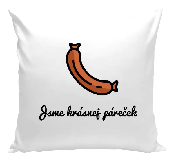 Vankúš Sme krásny páreček - on
