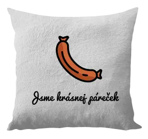 Vankúš Sme krásny páreček - on