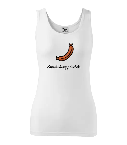 Dámske tielko Sme krásny páreček - ona