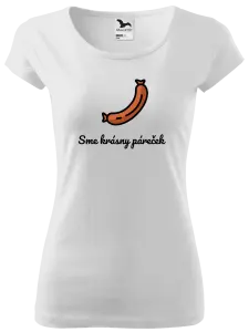 Dámske tričko Sme krásny páreček - ona
