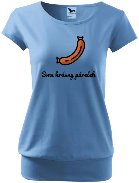 Dámske tričko Sme krásny páreček - ona