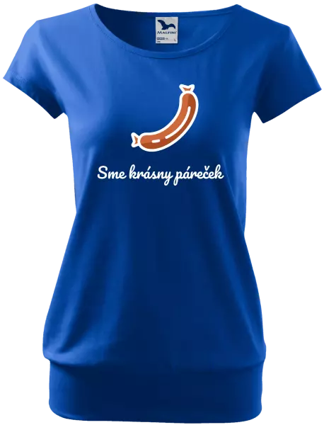 Dámske tričko Sme krásny páreček - ona