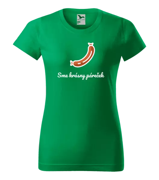 Dámske tričko Sme krásny páreček - ona