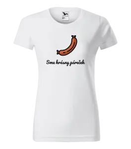 Dámske tričko Sme krásny páreček - ona