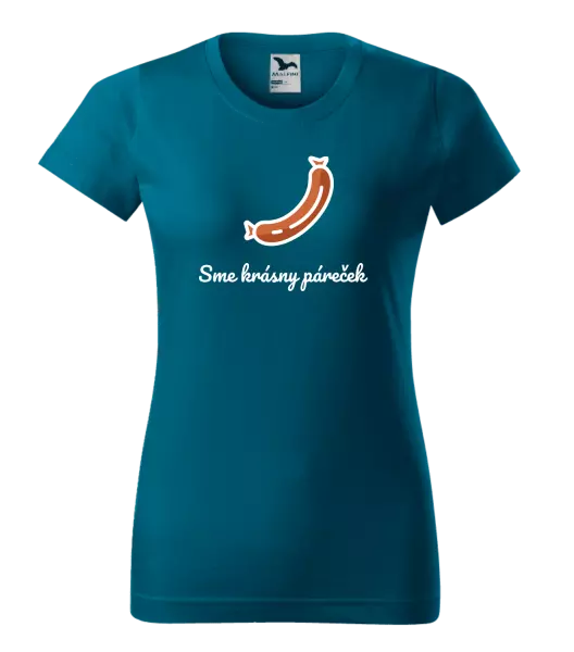 Dámske tričko Sme krásny páreček - ona