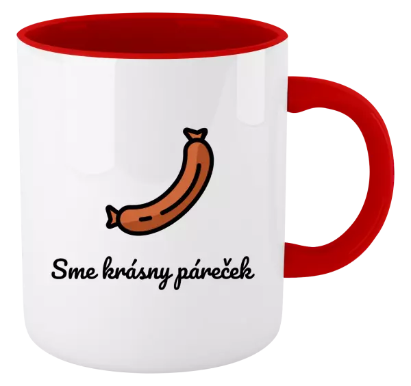 Hrnček  Sme krásny páreček - ona