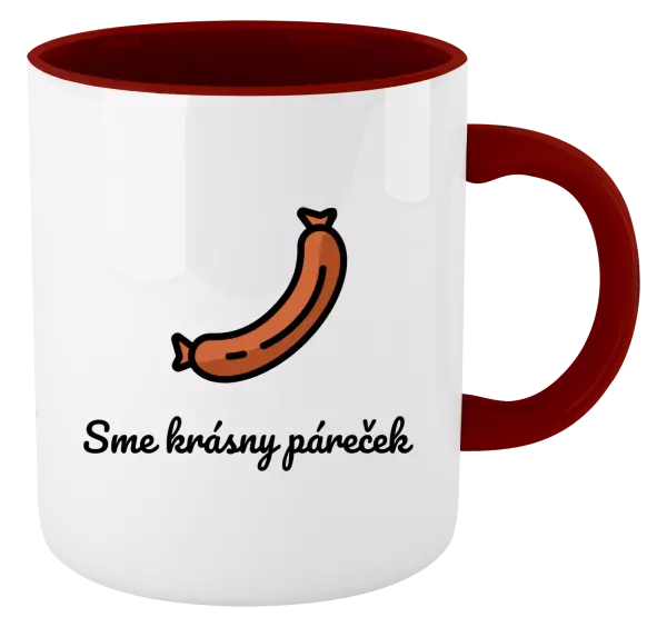 Hrnček  Sme krásny páreček - ona