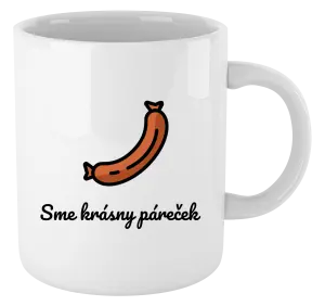 Hrnček Sme krásny páreček - ona