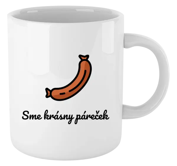 Hrnček Sme krásny páreček - ona