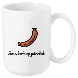 Hrnček Sme krásny páreček - ona