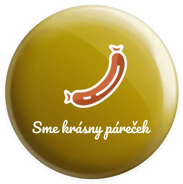 Placka Sme krásny páreček - ona