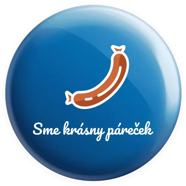 Placka Sme krásny páreček - ona