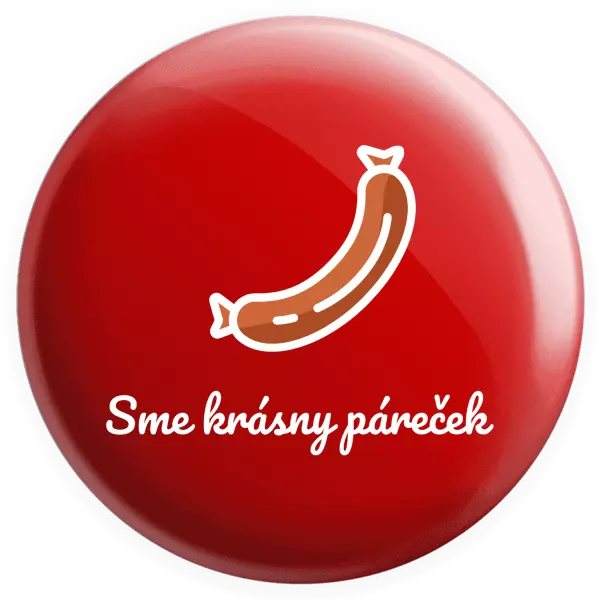 Placka Sme krásny páreček - ona