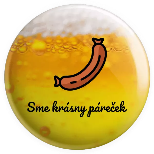 Placka Sme krásny páreček - ona