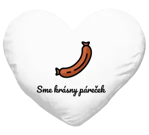 Vankúš Sme krásny páreček - ona