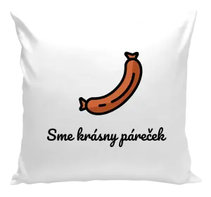 Vankúš Sme krásny páreček - ona