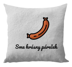 Vankúš Sme krásny páreček - ona