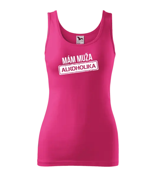 Dámske tielko Mám muža alkoholika
