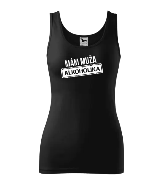 Dámske tielko Mám muža alkoholika