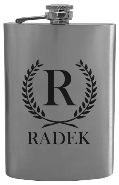 Placatka Monogram - lístečky