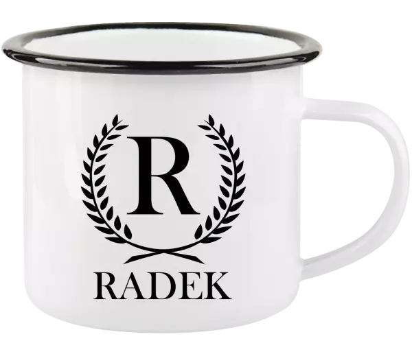 Plecháček Monogram - lístečky