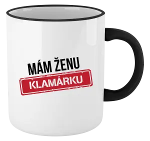 Hrnček Mám ženu klamárku