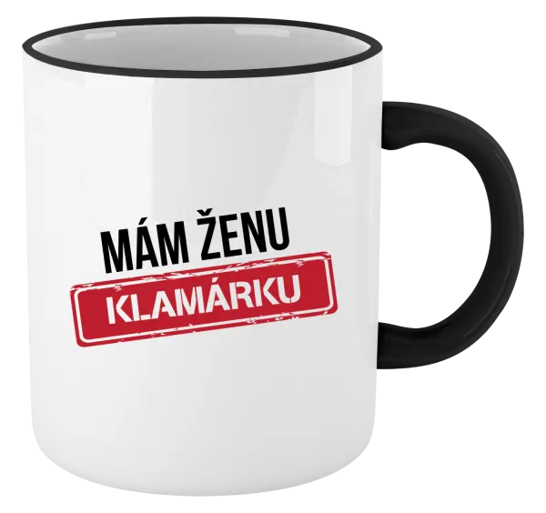 Hrnček Mám ženu klamárku