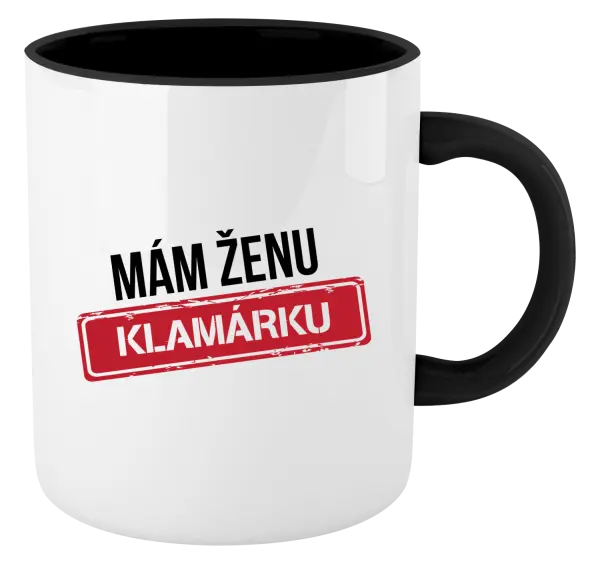 Hrnček  Mám ženu klamárku