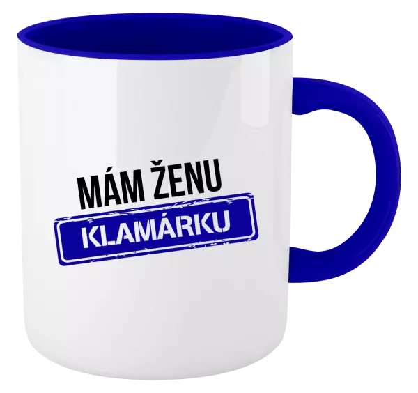 Hrnček  Mám ženu klamárku