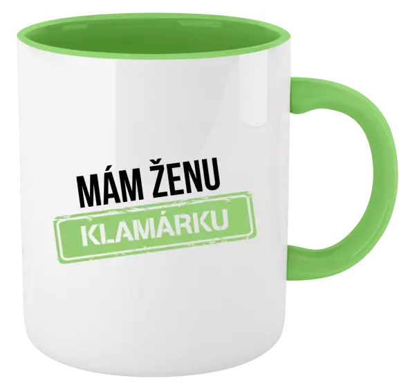 Hrnček  Mám ženu klamárku