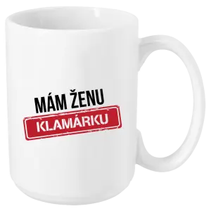 Hrnček Mám ženu klamárku